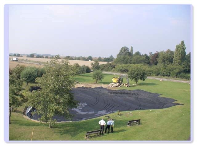 ژئوممبران HDPE (استخری)