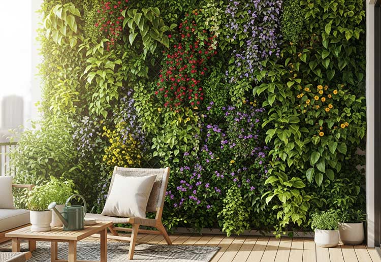 مزایای دیوار سبز